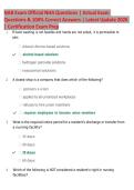 NAB Exam NHA Study Guide &vert; Comprehensive Practice Questions & Detailed Answer Explanations &vert; 2026 Updated Certification Review
