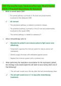 ONS Chemotherapy & Immunotherapy Mock Exam 2026 &vert; Practice Questions & Detailed Answer Explanations &vert; Study Guide