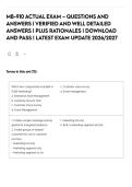 MB-910 ACTUAL EXAM &ndash; QUESTIONS AND ANSWERS &vert; VERIFIED AND WELL DETAILED ANSWERS &vert; PLUS RATIONALES &vert; DOWNLOAD AND PASS &vert; LATEST EXAM UPDATE 2026&sol;2027