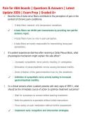 Pain for ABA Boards Study Guide &vert; Practice Questions & Detailed Answer Explanations &vert; 2026 Updated Review
