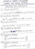 Class 12 chemistry all naming reaction cbse board and up board 