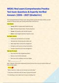 NR341 final exam &vert;Comprehensive Practice Test Exam Questions & Expertly Verified Answers &vert;2026 &ndash; 2027 &lpar;Graded A&plus;&rpar;&NewLine;&NewLine;