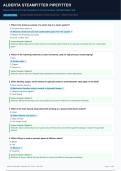 ALBERTA STEAMFITTER PIPEFITTER&NewLine;Second Period AIT Exam Questions & Correct Answers &lpar;Verified Master Set&rpar;&NewLine;300 QUESTIONS &nbsp;&vert;&nbsp; Includes Detailed Rationales & Verified Answer Key &nbsp;&vert;&nbsp; Official Practice Bank 