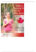 TEST BANK FOR MILLER'S NURSING FOR WELLNESS IN OLDER ADULTS&comma; CANADIAN EDITION SANDRA P&period; HIRST QUESTIONS AND ANSWERS COMPLETE A&plus; GUIDE &vert;2026-2027&vert;&NewLine;