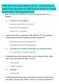 NURS 5433 Final Exam Review &vert; UTA &vert; 170 Practice Questions & Detailed Answer Explanations &vert; 2026 Update