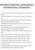 USPS Window Training Exam &ndash; Certified Questions and Verified Answers &vert; Postal Service Study Guide 2027&sol;2028