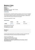 EL 5703 Module 4 Quiz &ndash; Liberty University &vert; 2026 Updated A&plus; Review & Verified Answers