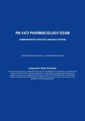 RN VATI Pharmacology Exam &ndash; Comprehensive Practice 2026&sol;2027 Edition