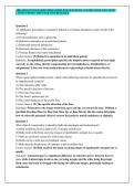 ABO ADVANCED EXAMINATION COMPLETE QUESTIONS AND DETAILED SOLUTIONS LATEST UPDATE THIS YEAR JUST RELEASED&NewLine;