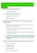 NSG 5003 Final Exam Review &vert; Advanced Pathophysiology Practice Questions & Detailed Answer Explanations &vert; 2026