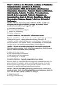 FAAP &ndash; Fellow of the American Academy of Pediatrics Original Practice Questions & Answers &vert; Comprehensive FAAP Study Guide & Professional Preparation Resource &vert; Pediatric Board Certification&comma; Child Health&comma; Pediatric Practice&comma; Preventive Care&comma; Growth & Dev