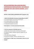 EMT JBL OPERATIONS FINAL EXAM 2026&sol;2027 &vert; COMPREHENSIVE EXAM QUESTIONS 1-300 COMPLETE QUESTIONS WITH 100&percnt; VERIFIED ANSWERS &vert; GET IT RIGHT