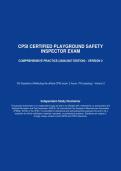 CPSI Certified Playground Safety Inspector Exam &ndash; Comprehensive Practice Version 2 &lpar;2026&sol;2027 Edition&rpar;