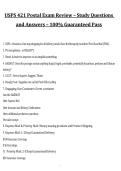 USPS 421 Postal Exam Review &ndash; Study Questions and Answers &vert; Comprehensive Postal Service Study Guide 2027&sol;2028