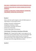 DBIA EXAM 3&colon; COMPREHENSIVE CERTIFICATION PREPARATION GUIDE&NewLine;200 PRACTICE QUESTIONS WITH VERIFIED ANSWERS AND DETAILED RATIONALES&NewLine;COVERING ALL EXAM TOPICS&colon; GUIDING PRINCIPLES&comma; FOUNDATIONS&comma; PROCUREMENT&comma; CONTRACTING&comma; AND EXECUTION&NewLine;