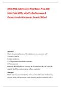 WEB WOC Ostomy Care Final Exam Prep&colon; 188 High-Yield MCQs with Verified Answers & Comprehensive Rationales &lpar;Latest Edition&rpar;