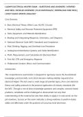 LADWP ELECTRICAL HELPER EXAM &ndash; QUESTIONS AND ANSWERS &vert; VERIFIED&NewLine;AND WELL DETAILED ANSWERS &vert; PLUS RATIONALES &vert; DOWNLOAD AND PASS &vert;&NewLine;LATEST EXAM UPDATE 2026&sol;2027