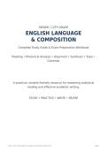 Senior &sol; 12th Grade English Language & Composition Study Guide