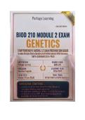 &NewLine;BIOD 210 Module 2 Exam &vert; Q&A &vert; 2026&sol;2027 &vert; Genetics &vert; Portage Learning&NewLine;