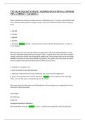 CFP EXAM 2026&sol;2027 UPDATE &vert; VERIFIED QUESTIONS & ANSWERS &NewLine;100&percnt; CORRECT &vert; GRADED A&plus;