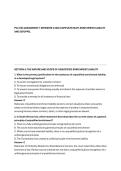 PVL3704 ASSIGNMENT 1 SEMESTER 2 2026 COMPLETE EXAM&colon; ENRICHMENT LIABILITY &NewLine;AND ESTOPPEL