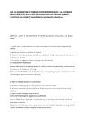 NUR 155 FOUNDATIONS OF NURSING&colon; COMPREHENSIVE EXAM 2&comma; 3 & 4 COMBINED &NewLine;PRACTICE TEST &vert; GALEN COLLEGE OF NURSING 2026&sol;2027 UPDATED VERIFIED &NewLine;QUESTIONS AND CORRECT ANSWERS WITH RATIONALES &vert; GRADED A&plus; 