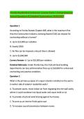 Florida Residential Contractor License Exam &vert; Comprehensive &NewLine;Actual Questions & Detailed Explanations 2026&sol;2027 
