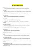 psy438 final exam&period;pdf&NewLine;&NewLine;1&period; Document information