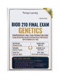 BIOD 210 Modules 1-7 & Final  Exam Package Bundle &vert; Q&A &vert; 2026&sol;2027 &vert; Genetics &vert; Portage Learning