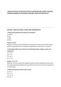 LADWP ELECTRICAL HELPER EXAM PRACTICE QUESTIONS AND CORRECT ANSWERS &NewLine;&lpar;VERIFIED ANSWERS&rpar; PLUS RATIONALE 2026 Q&A &vert; INSTANT DOWNLOAD PDF 
