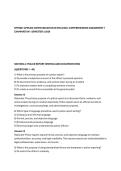 EPP2601 APPLIED COMMUNICATION IN POLICING&colon; COMPREHENSIVE ASSIGNMENT 1 &NewLine;EXAMINATION - SEMESTER 2 2026