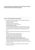 EMT FISDAP TRAUMA EXAM&colon; COMPREHENSIVE PRACTICE TEST BANK WITH VERIFIED &NewLine;ANSWERS AND RATIONALES &lpar;LATEST 2026&sol;2027 UPDATE&rpar; 