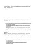 CPR3701 CRIMINAL PROCEDURE&colon; COMPREHENSIVE EXAMINATION PREPARATION &NewLine;GUIDE &ndash; SEMESTER 2 2026 