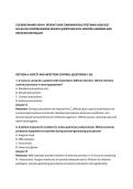 CJE BENCHMARK EXAM 1 PATIENT CARE FUNDAMENTALS TEST BANK 2026&sol;2027 &NewLine;NCLEX-RN COMPREHENSIVE REVIEW QUESTIONS WITH VERIFIED ANSWERS AND &NewLine;DETAILED RATIONALES