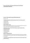 BIOD 152 LAB 4 EXAM&colon; CIRCULATORY SYSTEM & BLOOD FLOW TRACINGS &NewLine;COMPREHENSIVE ASSESSMENT