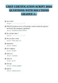 CHEP CERTIFICATION SCRIPT 2026 QUESTIONS WITH SOLUTIONS GRADED A&plus;&period;pdf&NewLine;&NewLine;