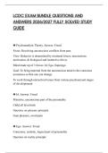 LCDC EXAM BUNDLE QUESTIONS AND&NewLine;ANSWERS 2026&sol;2027 FULLY SOLVED STUDY&NewLine;GUIDE&NewLine;