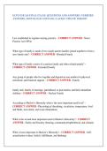 ECPI NUR 165 FINAL EXAM &vert; QUESTIONS AND ANSWERS &vert; VERIFIED &NewLine;ANSWERS &vert; DOWNLOAD AND PASS &vert; LATEST UPDATE 2026&sol;2027 