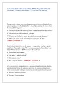 ECPI VB NUR 168 CONCEPTS 3 FINAL REVIEW &vert; QUESTIONS AND &NewLine;ANSWERS &vert; VERIFIED ANSWERS &vert; LATEST UPDATE 2026&sol;2027 