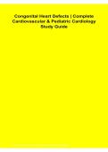 Congenital Heart Defects Complete Cardiovascular & Pediatric Cardiology Study Guide 2026&sol; 2027