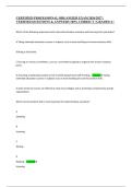COSMETOLOGY EXAM 2026&sol;2027 &vert; VERIFIED QUESTIONS & &NewLine;ANSWERS 100&percnt; CORRECT &vert; GRADED A&plus;