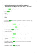 COSMETOLOGY EXAM 2026&sol;2027 &vert; VERIFIED QUESTIONS & &NewLine;ANSWERS 100&percnt; CORRECT &vert; GRADED A&plus;