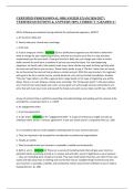 COSMETOLOGY EXAM 2026&sol;2027 &vert; VERIFIED QUESTIONS & &NewLine;ANSWERS 100&percnt; CORRECT &vert; GRADED A&plus;