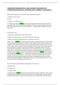 COSMETOLOGY EXAM 2026&sol;2027 &vert; VERIFIED QUESTIONS & &NewLine;ANSWERS 100&percnt; CORRECT &vert; GRADED A&plus;