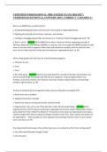 COSMETOLOGY EXAM 2026&sol;2027 &vert; VERIFIED QUESTIONS & &NewLine;ANSWERS 100&percnt; CORRECT &vert; GRADED A&plus;
