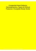 Congenital Heart Defects Hemodynamics Types & Clinical Features Complete Study Guide 2026&sol; 2027