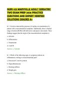 NURS&lowbar;623&lowbar;MARYVILLE&lowbar;ADULT&lowbar;GERIATRIC&lowbar;TWO&lowbar;EXAM&lowbar;PREP&lowbar;2026&lowbar;PRACTICE&lowbar;QUESTIONS&period;pdf