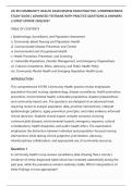 ATI RN COMMUNITY HEALTH EXAM REVIEW EXAM PRACTICE &vert; COMPREHENSIVE&NewLine;STUDY GUIDE &vert; ADVANCED TESTBANK WITH PRACTICE QUESTIONS & ANSWERS&NewLine;&vert; LATEST UPDATE 2026&sol;2027