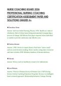 NURSE COACHING BOARD 2026 PROFESSIONAL NURSING COACHING CERTIFICATION