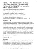 COMSAE PHASE 1 FORM 116 EXAM PRACTICE &vert;&NewLine;ADVANCED STUDY GUIDE &vert; COMPREHENSIVE&NewLine;TESTBANK &vert; PRACTICE QUESTIONS & ANSWERS &vert;&NewLine;LATEST UPDATE 2026&sol;2027